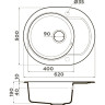 Мойка OMOIKIRI MANMARU 62-CA Artgranit/карамель 4993352