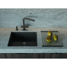Дозатор для моющего средства OMOIKIRI OM-02-BL-P латунь/черный 4975018