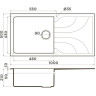Мойка OMOIKIRI YASUGATA 100-CH Tetogranit/шампань 4993849